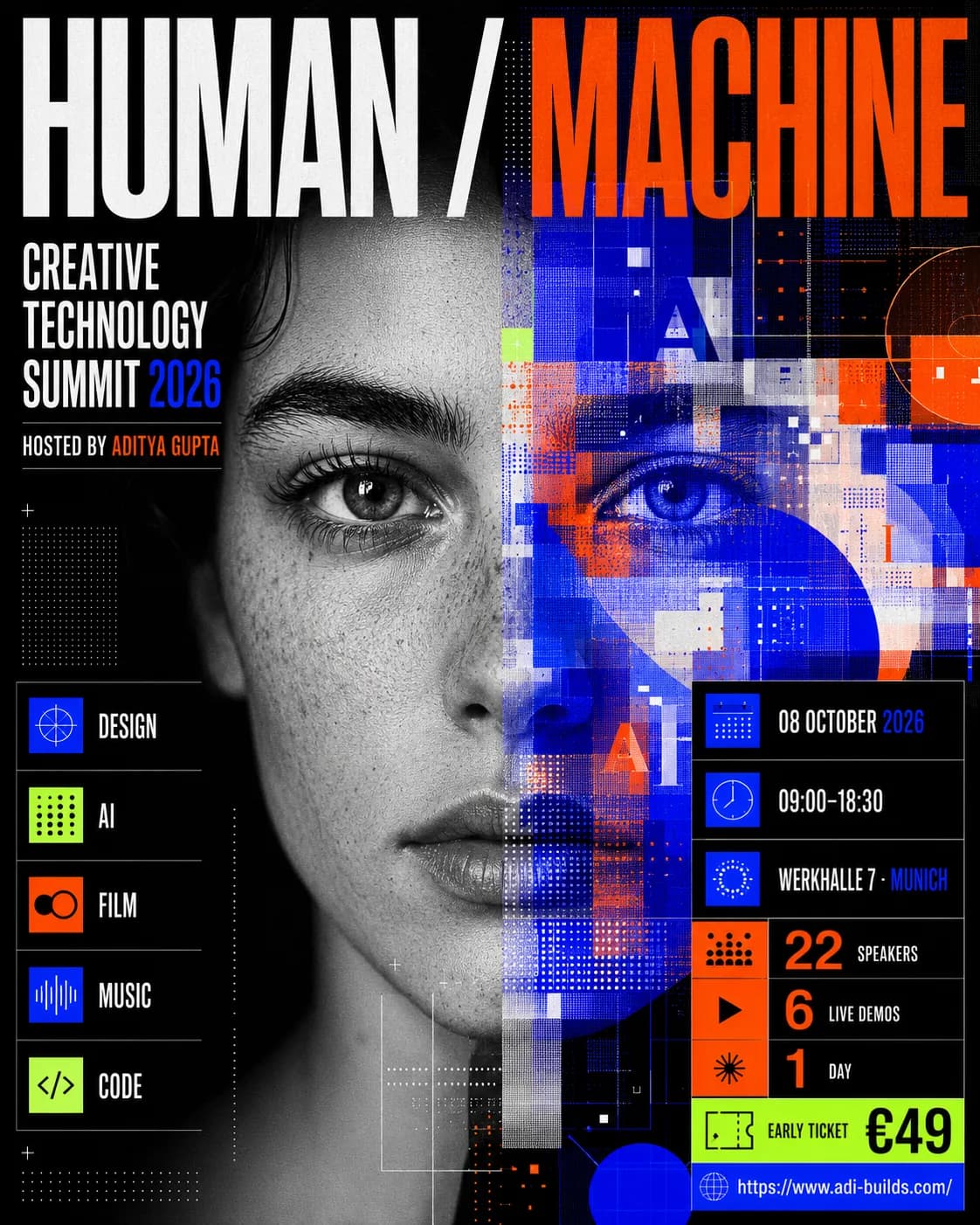 Human / Machine, Creative technology summit