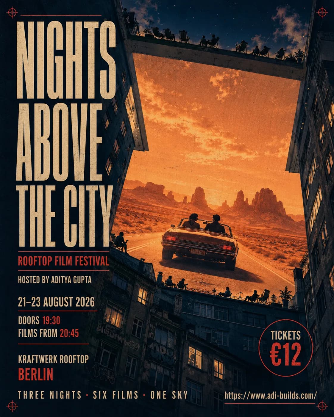 Nights Above the City, Rooftop film festival